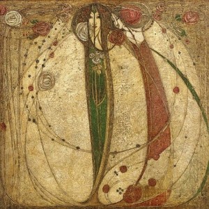 Margaret MacDonald, White Rose And Red Rose, 1902